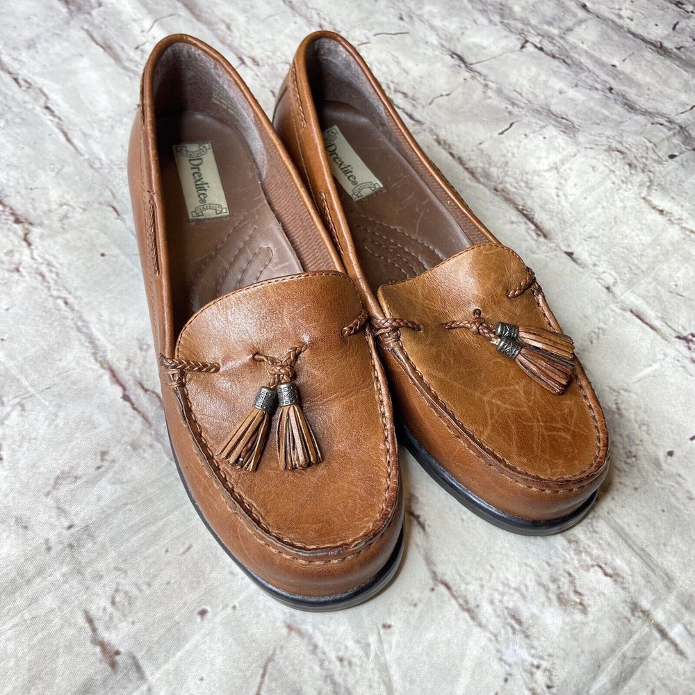 Drexlite Princeton Leather Classics Loafers Comfort Shoes